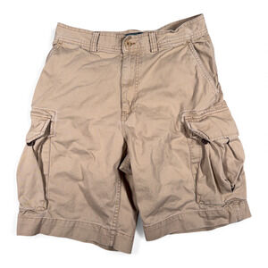 Vintage Polo Ralph Lauren Cargo Shorts Mens 30 Brown Khaki Safari Outdoor 90s